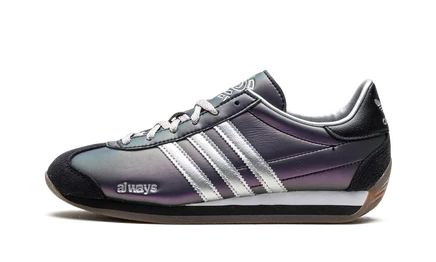 Кроссовки Adidas Country OG, фиолетово-серебристые