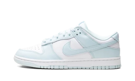 Кеды Nike Dunk Low «Glacier Blue», бело-голубые