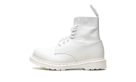 Женские ботинки MM6 Margiela x Dr. Martens 1460, белые