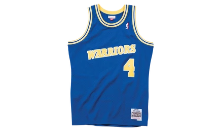 Джерси Mitchell & Ness Warriors Swingman 93-94 Webber, синяя