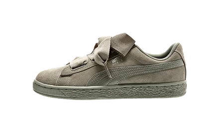 Детские кроссовки puma suede heart snake rock ridge