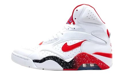 Кроссовки Nike Air Force 180, бело-красные