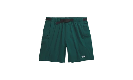Шорты The North Face Pathfinder 5″ с поясом, темно-зеленые