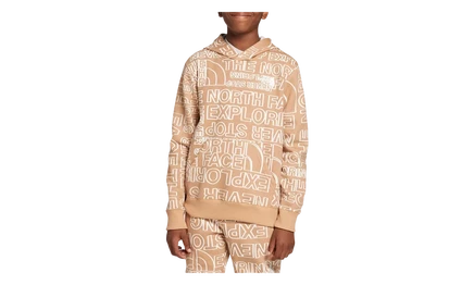 Детское худи The North Face Camp Fleece, бежевое