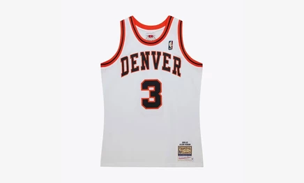Джерси Mitchell & Ness Nuggets 2006 Allen Iverson, белая