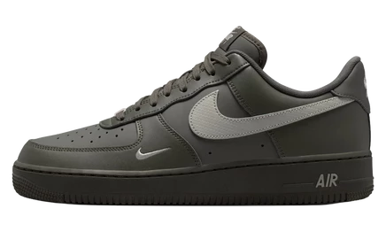 Мужские кроссовки Nike Air Force 1 Low 07, серо-черные