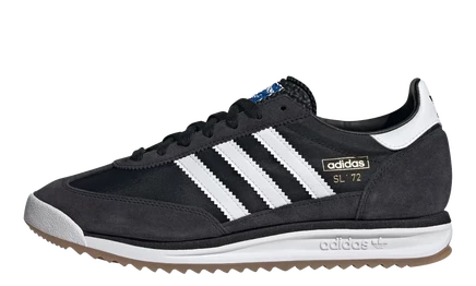 Кроссовки adidas sl 72 rs, черно-белые