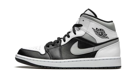 Кеды Jordan Air Jordan 1 Mid «White Shadow» бело-серые