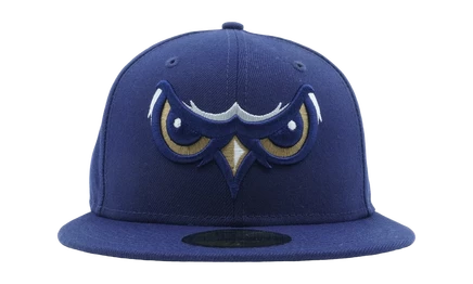 Унисекс кепка New Era 59FIFTY Owlz, темно-синяя