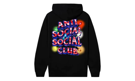 Мужское худи ASSC All of the Lights, черное