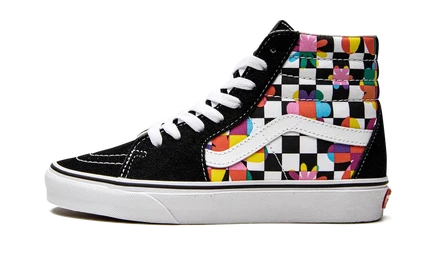 Высокие кеды Vans Sk8-Hi Floral Checkerboard