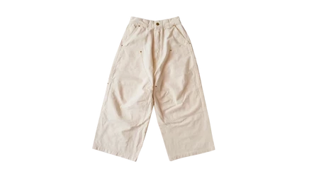 Брюки Willy Chavarria Stockton Double Knee, белые
