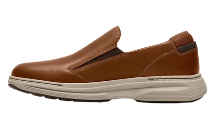 Мужские туфли Clarks Craftwell Free, кожаные, бежевые