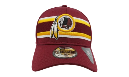 Кепка New Era 39THIRTY Redskins, красно-белая