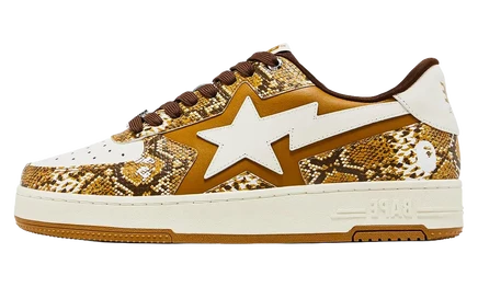 Мужские кроссовки Bape Tape Sta, бежевые