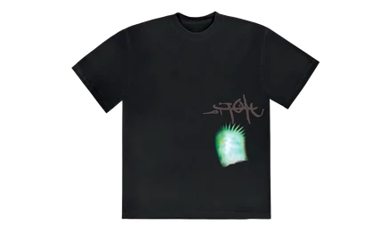Футболка унисекс Travis Scott Utopia C5 TSUC62, черная