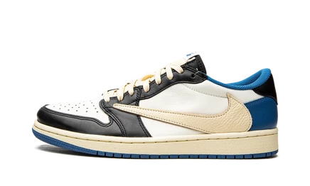 Кроссовки Jordan AJ1 Low Travis Scott x Fragment