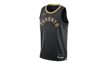 Мужская майка Nike Raptors City Edition 22/23, черная