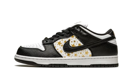 Кеды Nike SB Dunk Low Supreme Stars, черные