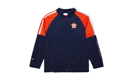 Куртка Mitchell & Ness MLB Color Blocked, темно-синяя