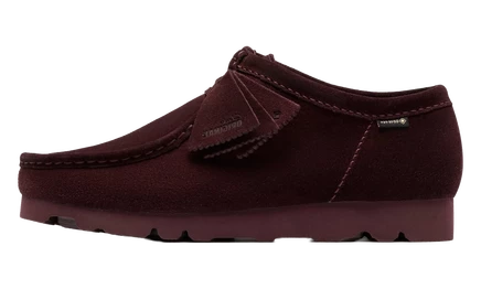 Мужские ботинки Clarks Wallabee Gore-Tex, фиолетовые