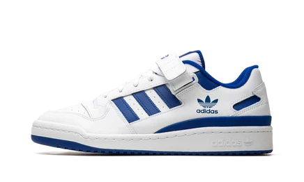 Кроссовки Adidas Forum Low FY7756, белые/королевско-синие