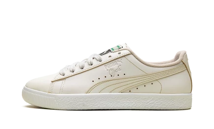 Кроссовки Puma Clyde Coffee 39724001, бело-кофейные