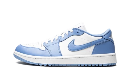 Кроссовки Jordan Air Jordan 1 Low Golf, бело-голубые