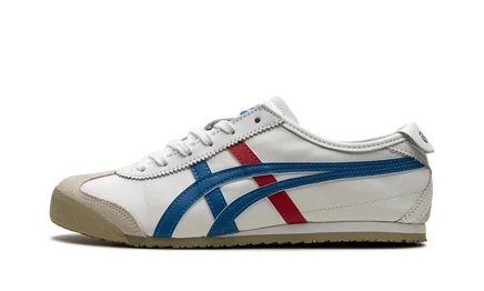 Кроссовки Onitsuka Tiger Mexico 66 2023, бело-синие