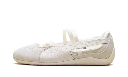 Женские балетки puma speedcat ballet python ii, alpine snow/warm white
