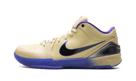 Кроссовки Nike Kobe 4 Protro, сине-золотые