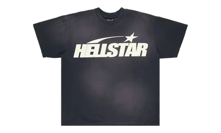 Футболка Hellstar Classic, черно-белая