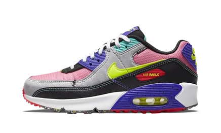 Детские кроссовки Nike Air Max 90 GS Exeter Edition, неоновые