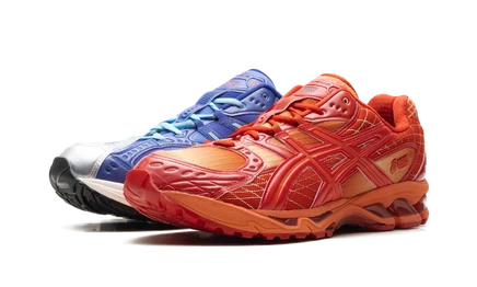 Кроссовки Asics Gel-Nimbus 10.1 Kith Iron Man vs Mega Man, с комиксом