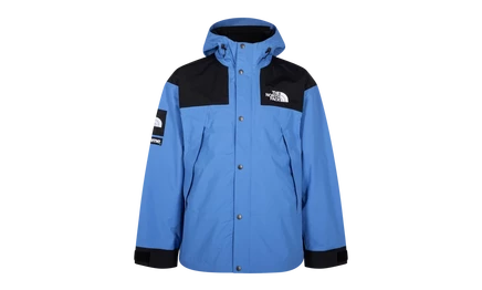 Куртка Supreme The North Face Mountain Jacket FW 24, синяя