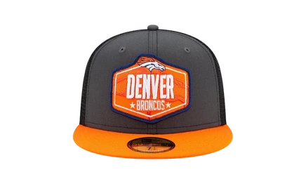 Унисекс-кепка New Era Broncos NE782, графитово-оранжевая