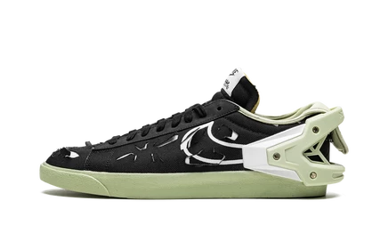 Кроссовки Nike Blazer Low Acronym, черно-оливковые
