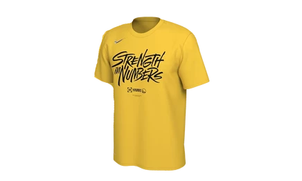 Футболка Nike Dri-FIT NBA Warriors, желтая