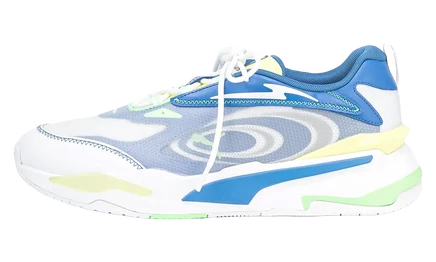 Кроссовки Puma RS-Fast Paradise, бело-сине-желтые