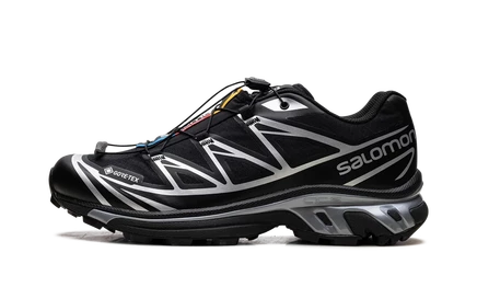 Кроссовки Salomon XT-6 Gore-Tex L47450600, черно-серебристые