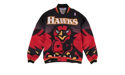 Разминочная куртка Mitchell & Ness NBA Atlanta Hawks 95