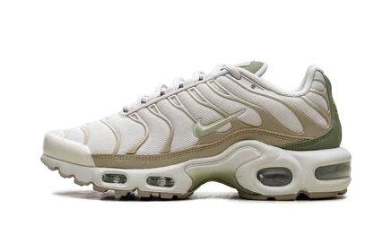 Женские кроссовки Nike Air Max Plus, светло-бежевые/мятные/тёмно-зелёные