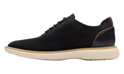 Мужские кроссовки Clarks Brantin Knit, черные