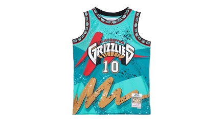 Майка Mitchell & Ness Swingman NBA Grizzlies 1998 Майк Бибби