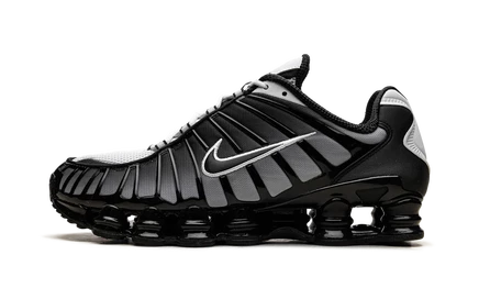 Мужские кроссовки Nike Shox TL, черно-платиновые