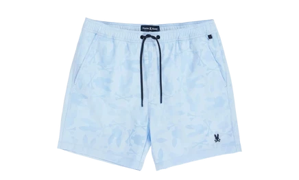 Мужские плавки-шорты Psycho Bunny Malta Hydrochromic, синие