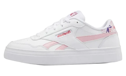 Женские кроссовки Reebok Court Advance Bold, бело‑розовые