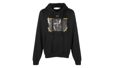 Мужское худи Off-White Arrow Caravaggio, черное