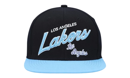 Унисекс кепка Mitchell & Ness Lakers, черная