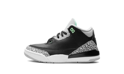 Детские кроссовки Jordan Air Jordan 3 PS DM0966, салатовые